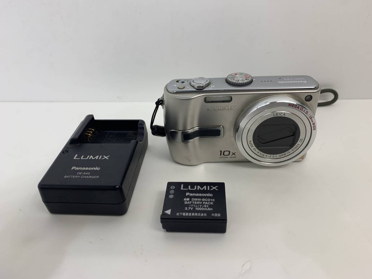 Panasonic　LUMIX パナソニック　コンパクトデジタルカメラ DMC-TZ3 　バッテリー付き　動作確認済み_画像1