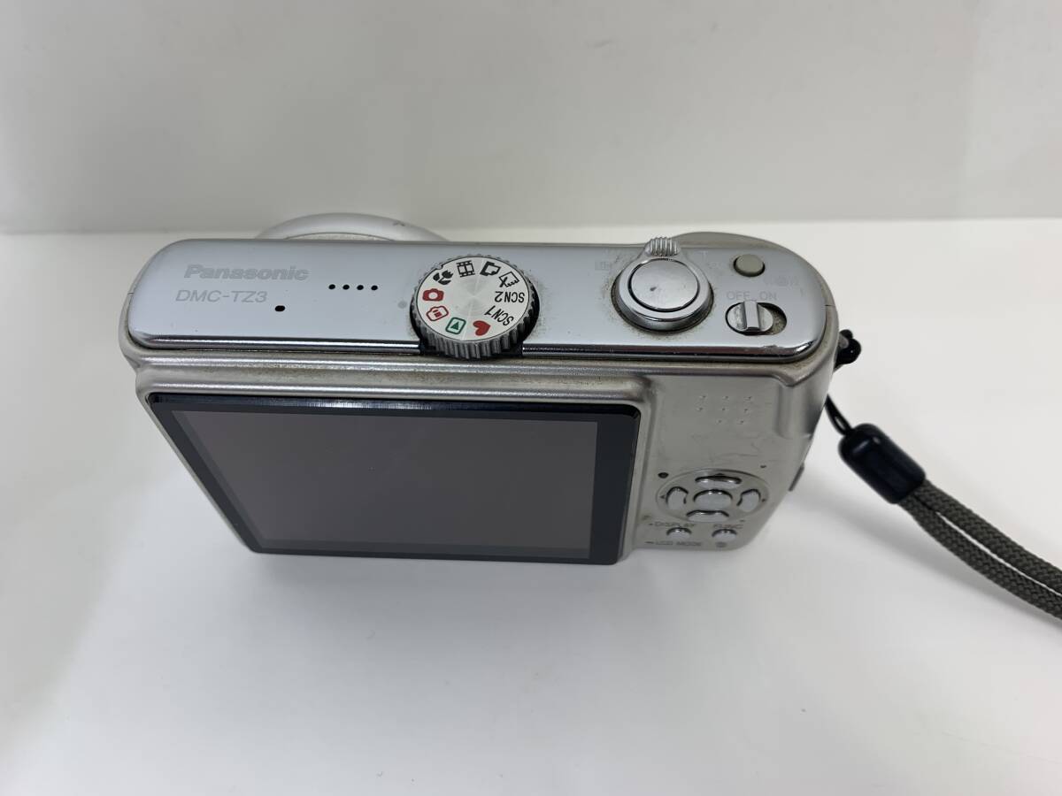 Panasonic　LUMIX パナソニック　コンパクトデジタルカメラ DMC-TZ3 　バッテリー付き　動作確認済み_画像3
