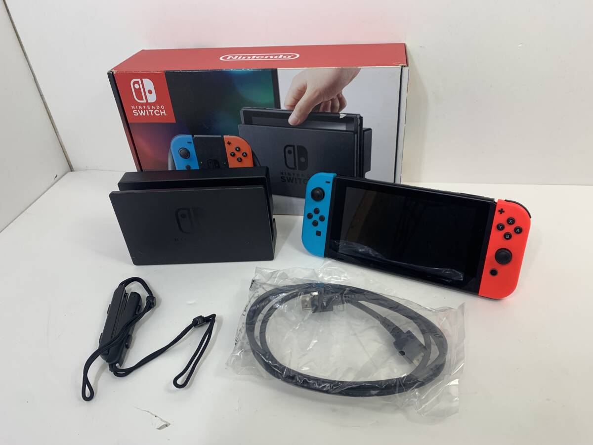  Nintendo Switch ニンテンドースイッチ グレー ジャンク品 本体 HAC-001 現状販売 ゲーム機_画像1