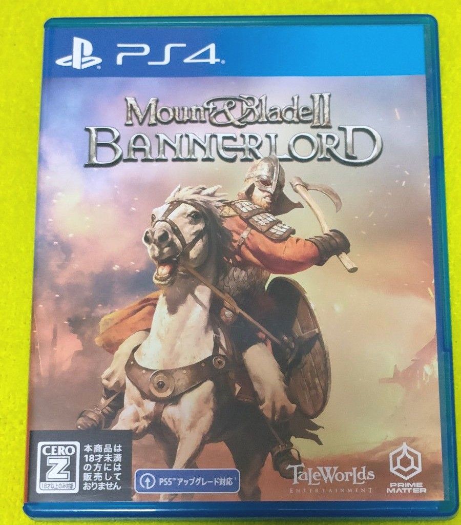  PS4 MOUNT ＆ BLADE II： BANNERLORD