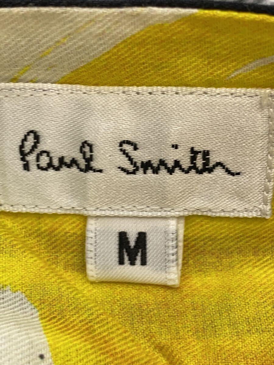 Paul Smith◆長袖ブラウス/M/コットン/BLK/ストライプ/PM-CR-47571_画像3