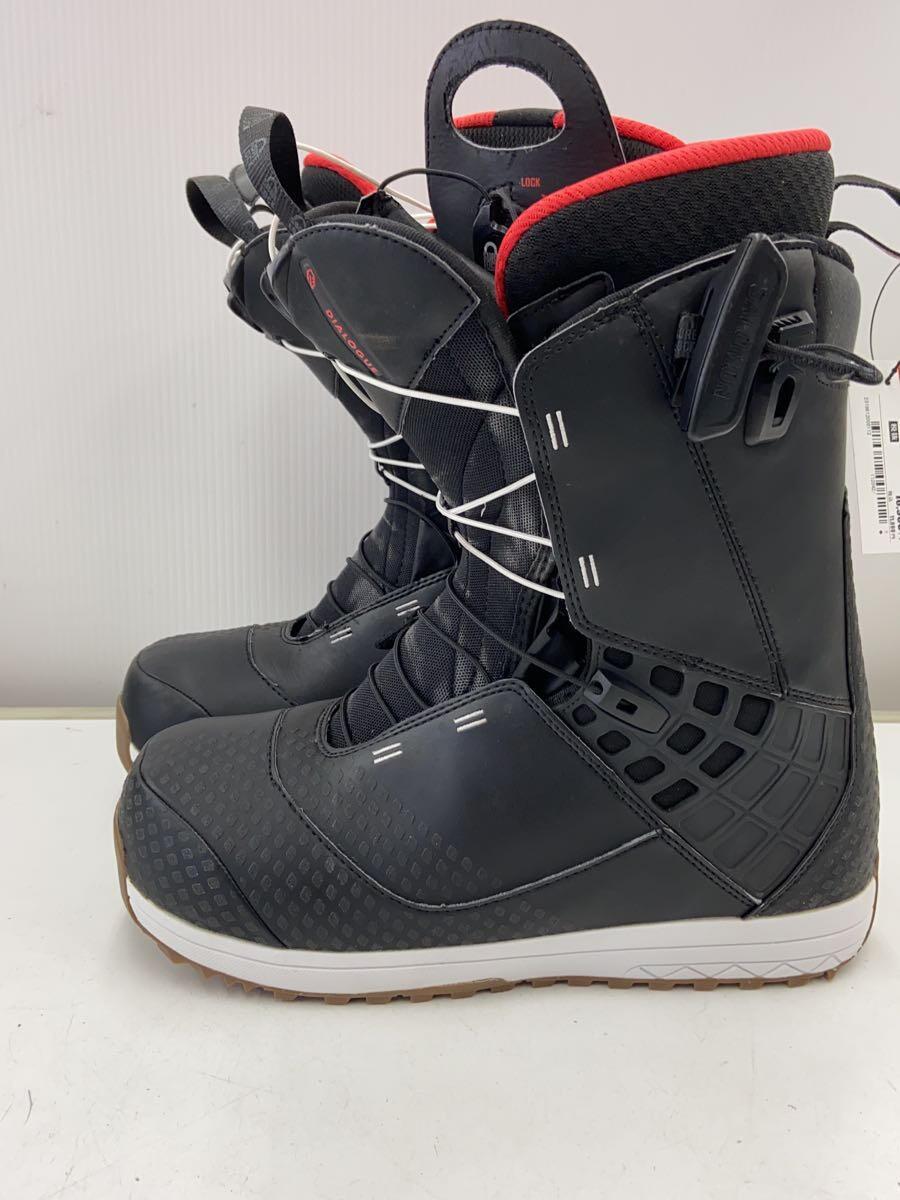 salomon◆DIALOGUE//スノーボードブーツ/27cm/シューレース/BLK/407937_画像2