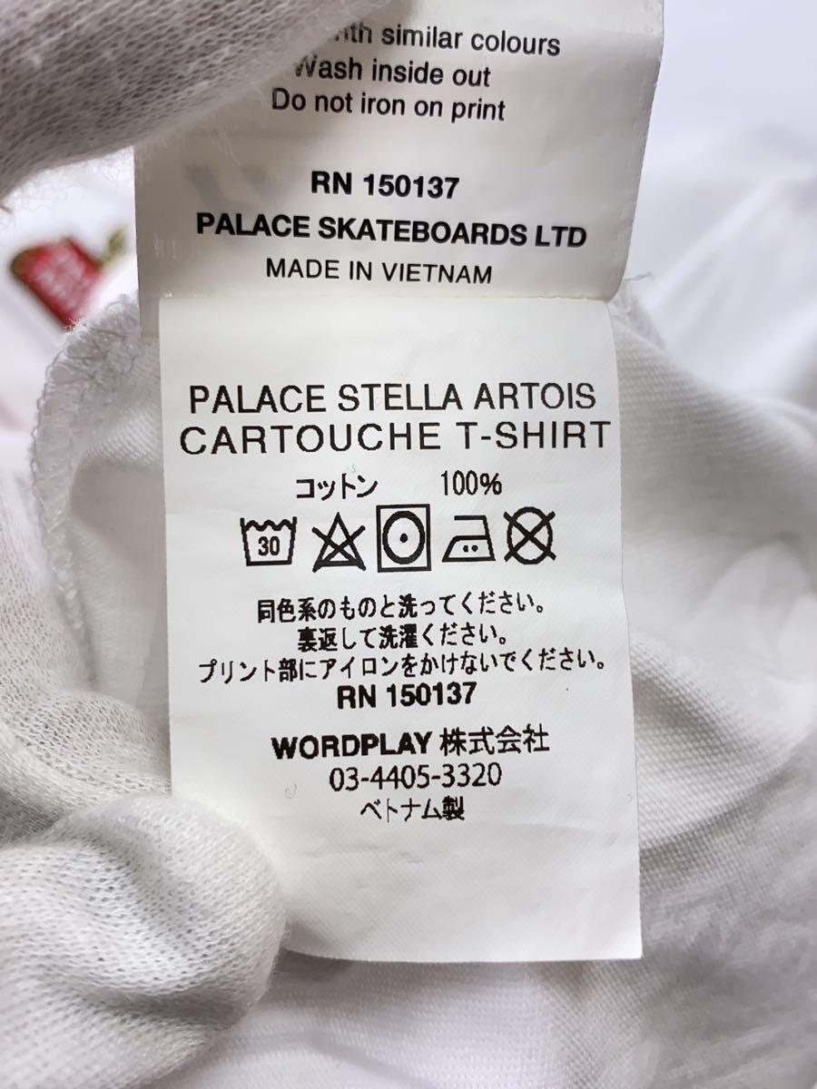 palace artois/Tシャツ/L/コットン/WHT/無地_画像4