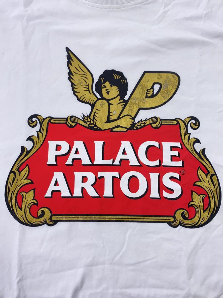 palace artois/Tシャツ/L/コットン/WHT/無地_画像7