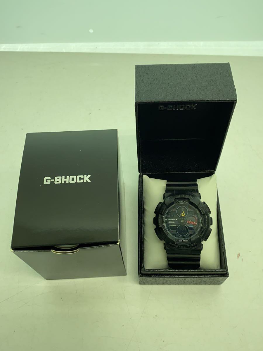 CASIO◆クォーツ腕時計・G-SHOCK/デジアナ/セラミック/BLK/BLK_画像6