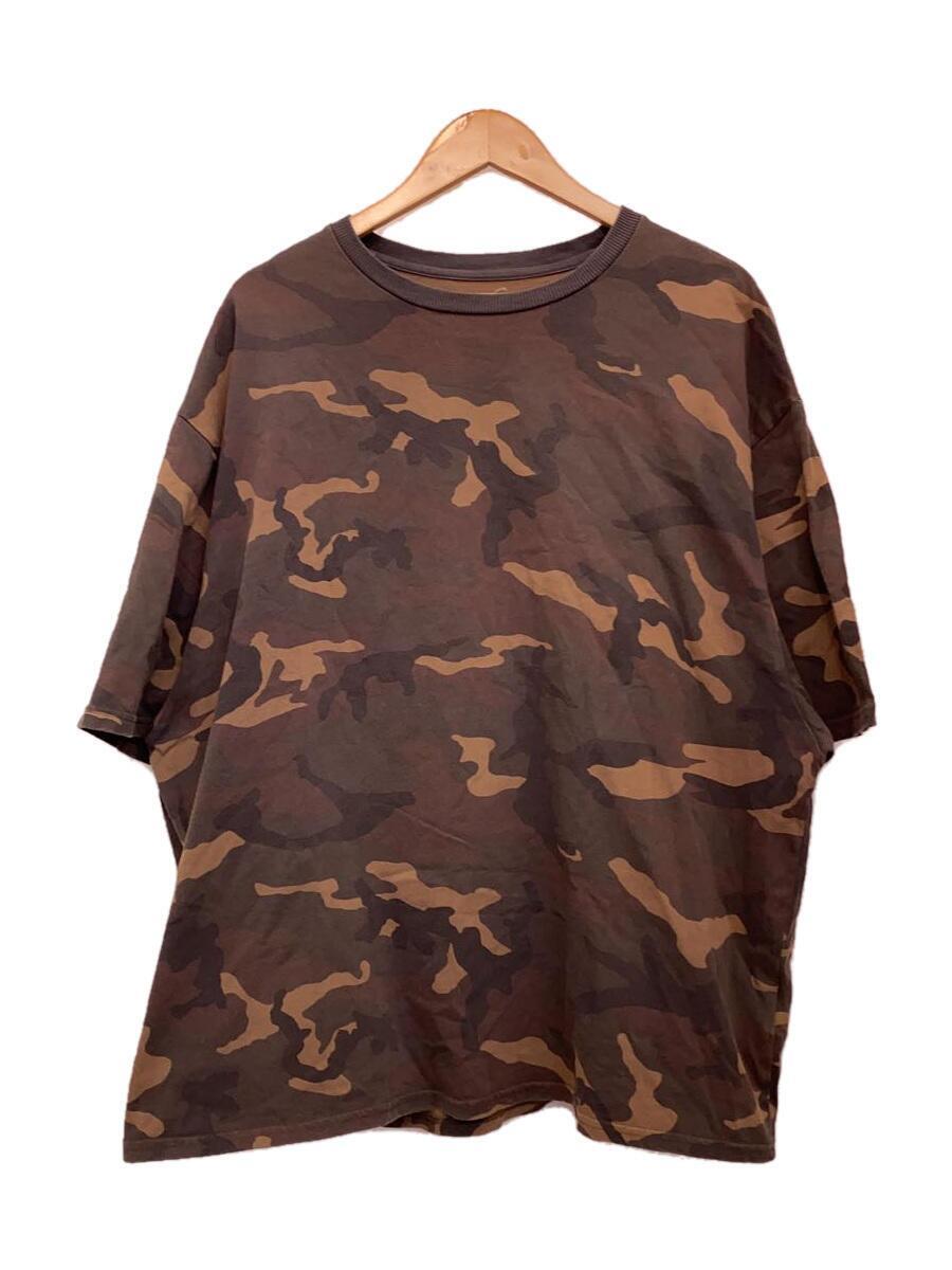 YEEZY◆Tシャツ/-/シルク/KHK/カモフラ YEEZY SEASON1 TEE