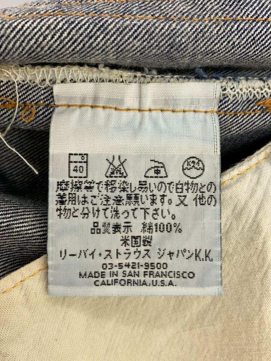 Levi’s◆ボトム/30/コットン/インディゴ/破れ有/501 0004_画像5