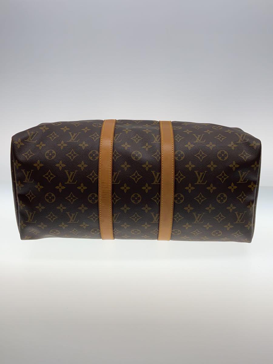 LOUIS VUITTON◆キーポル45_モノグラム・キャンバス_BRW/PVC/BRW_画像4