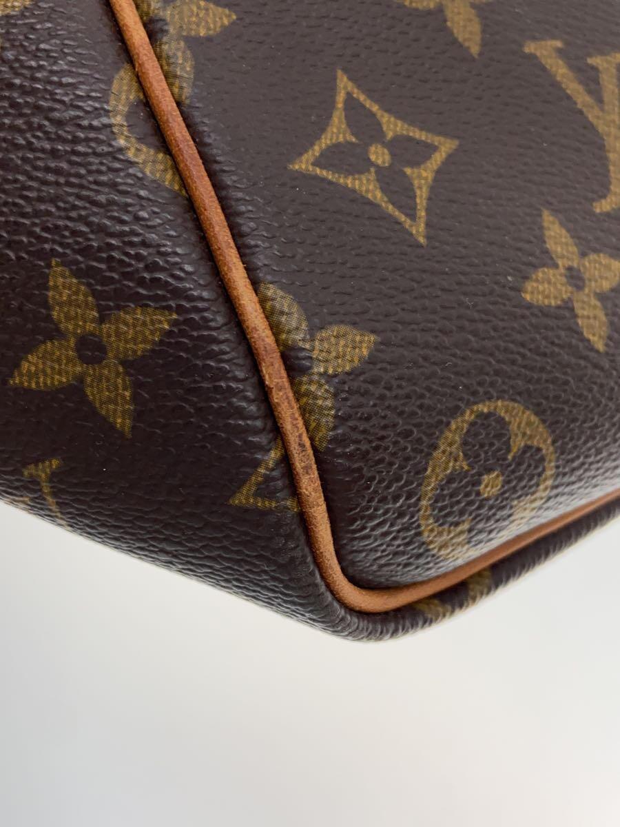 LOUIS VUITTON◆キーポル45_モノグラム・キャンバス_BRW/PVC/BRW_画像8