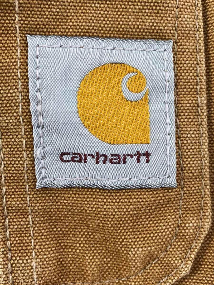 Carhartt◆オーバーオール/30/コットン/CML/無地_画像4