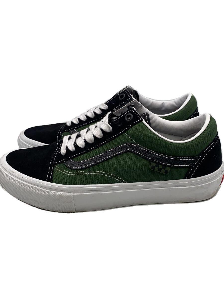 VANS◆ローカットスニーカー/US8.5/GRN/721454