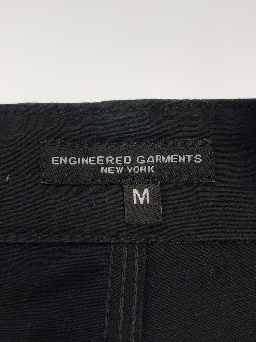 Engineered Garments◆オーバーオール/M/コットン/BLK/無地/Overalls_画像4