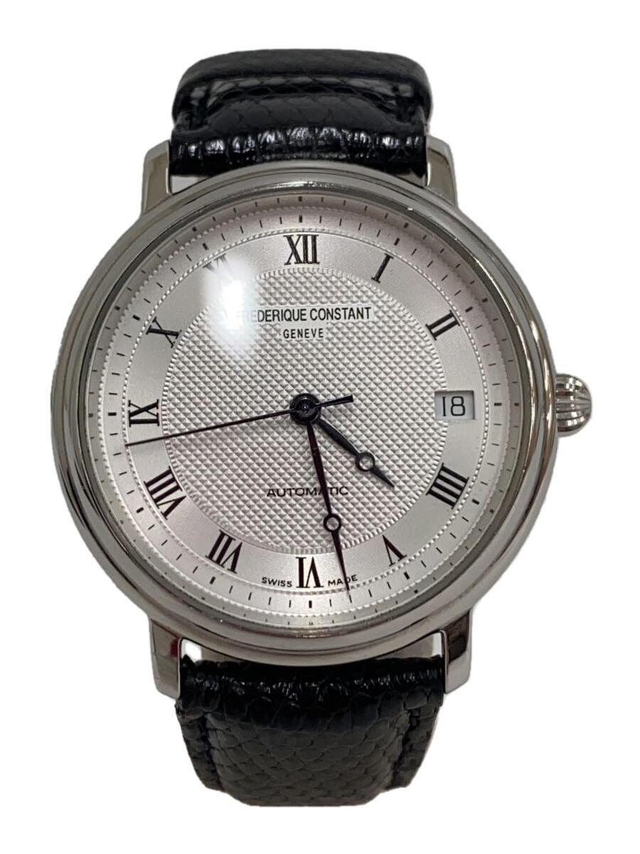 13566円 FREDERIQUE CONSTANT◇自動巻腕時計/アナログ/-/WHT/BLK 13566円 FREDERIQUE CONSTANT◇自動巻腕時計/アナログ/-/WHT/BLK