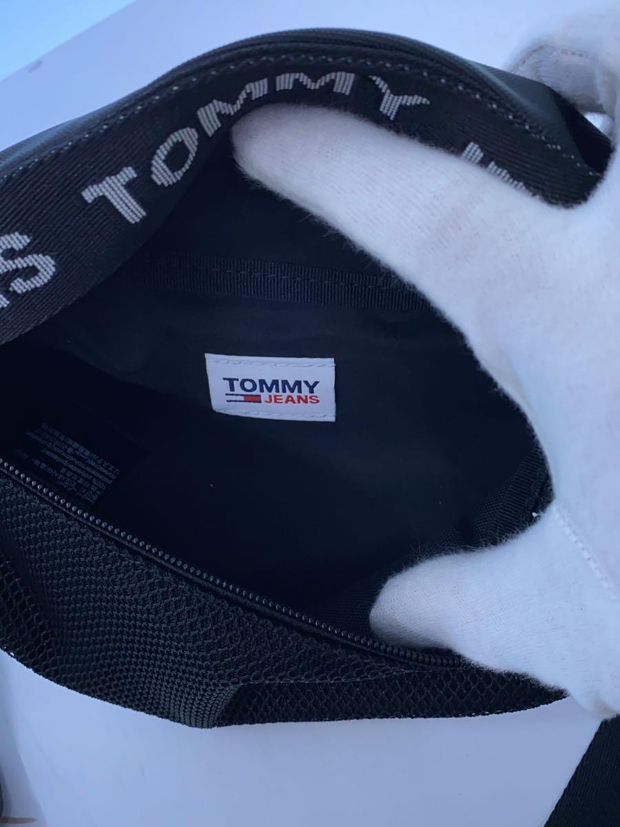 TOMMY JEANS◆ウエストバッグ/-/BLK/無地_画像6