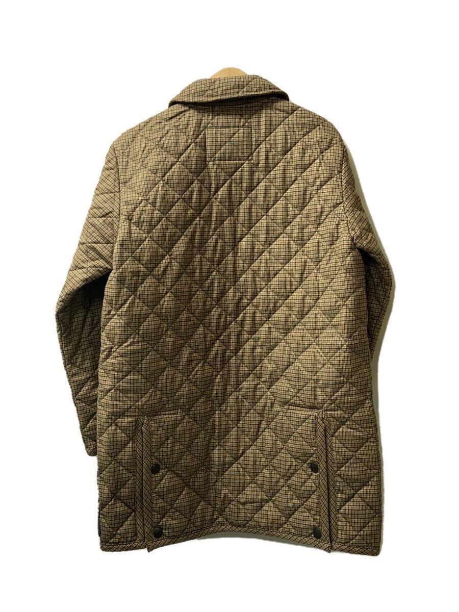 Traditional Weatherwear◆KINGSWAY/キルティングコート/ジャケット/SIZE:40/ウール/BEG/千鳥格子_画像2