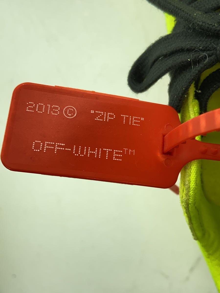 OFF-WHITE◆ローカットスニーカー/44/YLW/キャンバス_画像7