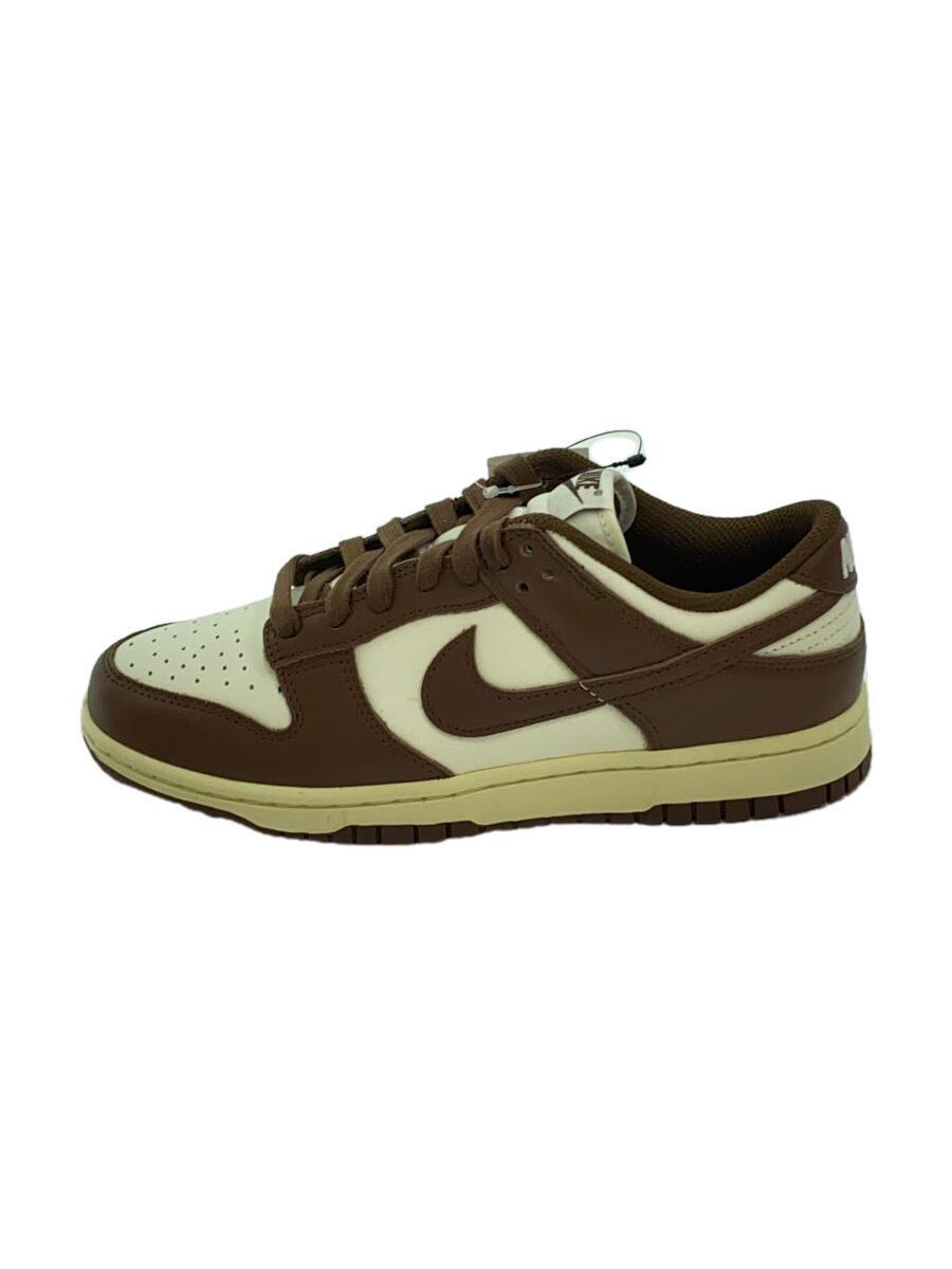 NIKE◆Sail Cacao Wow/DUNK LOW_ダンク ロー/24.5cm/BRW/レザー
