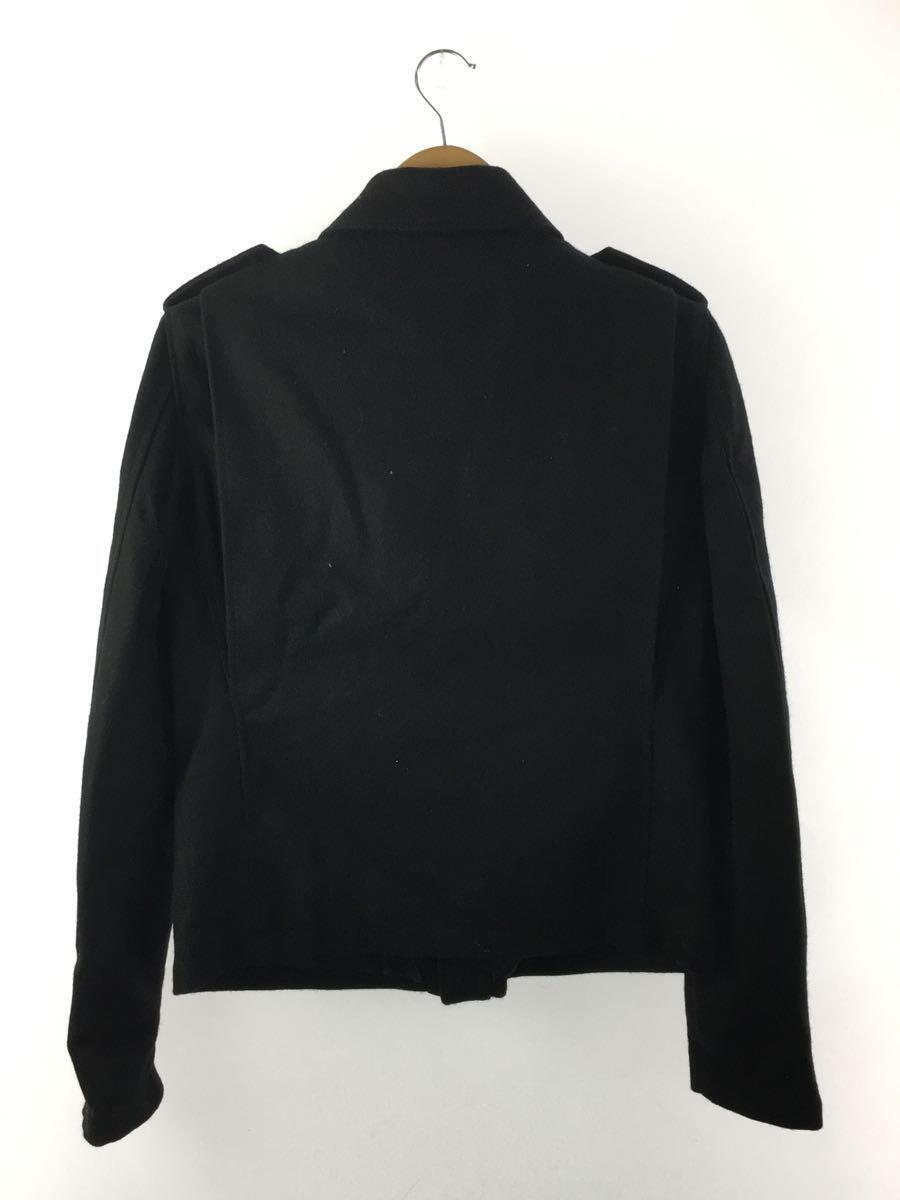 COMME des GARCONS SHIRT◆ダブルライダースジャケット/S/ウール/BLK/W19138_画像2