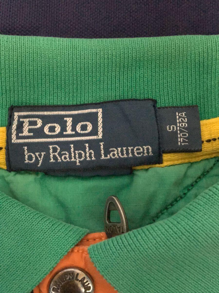 POLO RALPH LAUREN◆ポロシャツ/S/コットン/NVY/20682_画像3