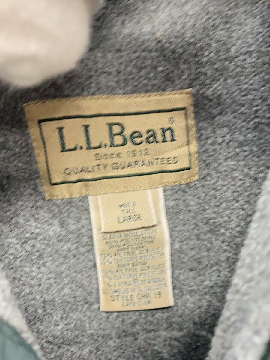 L.L.Bean◆ジャケット/L/-/GRN/無地_画像3