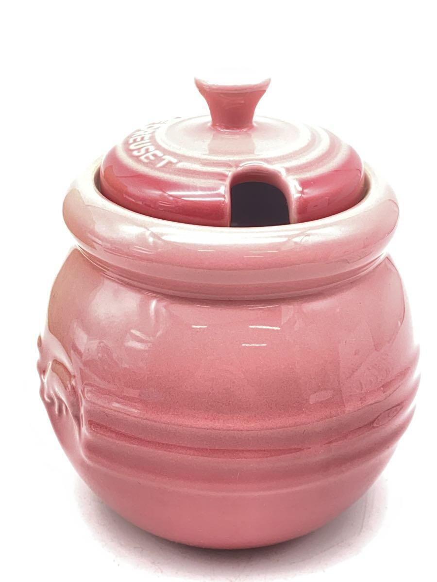 LE CREUSET◆美品/ルクルーゼ/バーベキューポット・シリコンブラシセット/ピンク/0.45L_画像3