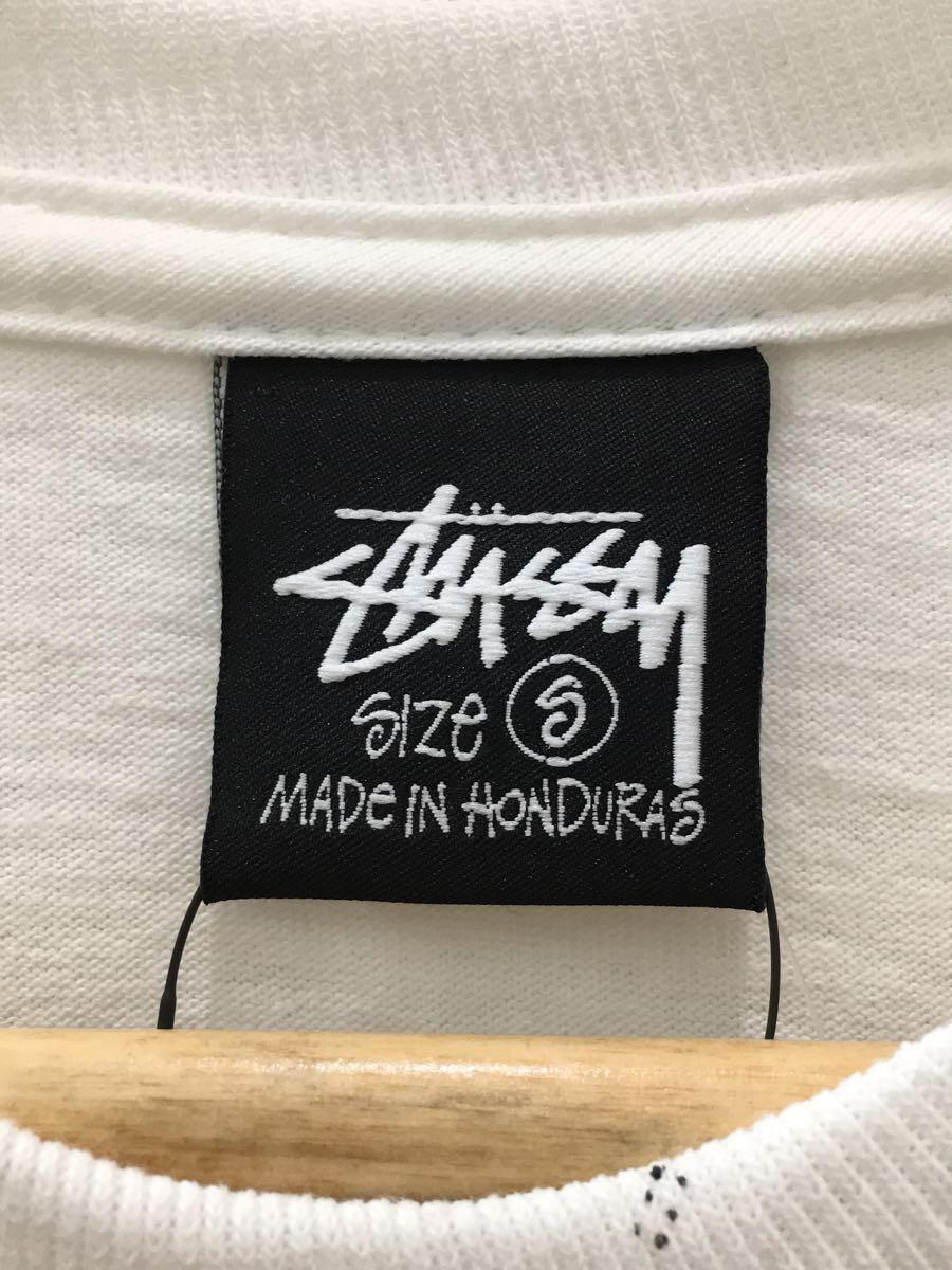 STUSSY◆DOBERMANS TEE/24SS/S/コットン/BLK/プリント/24S1904997_画像3