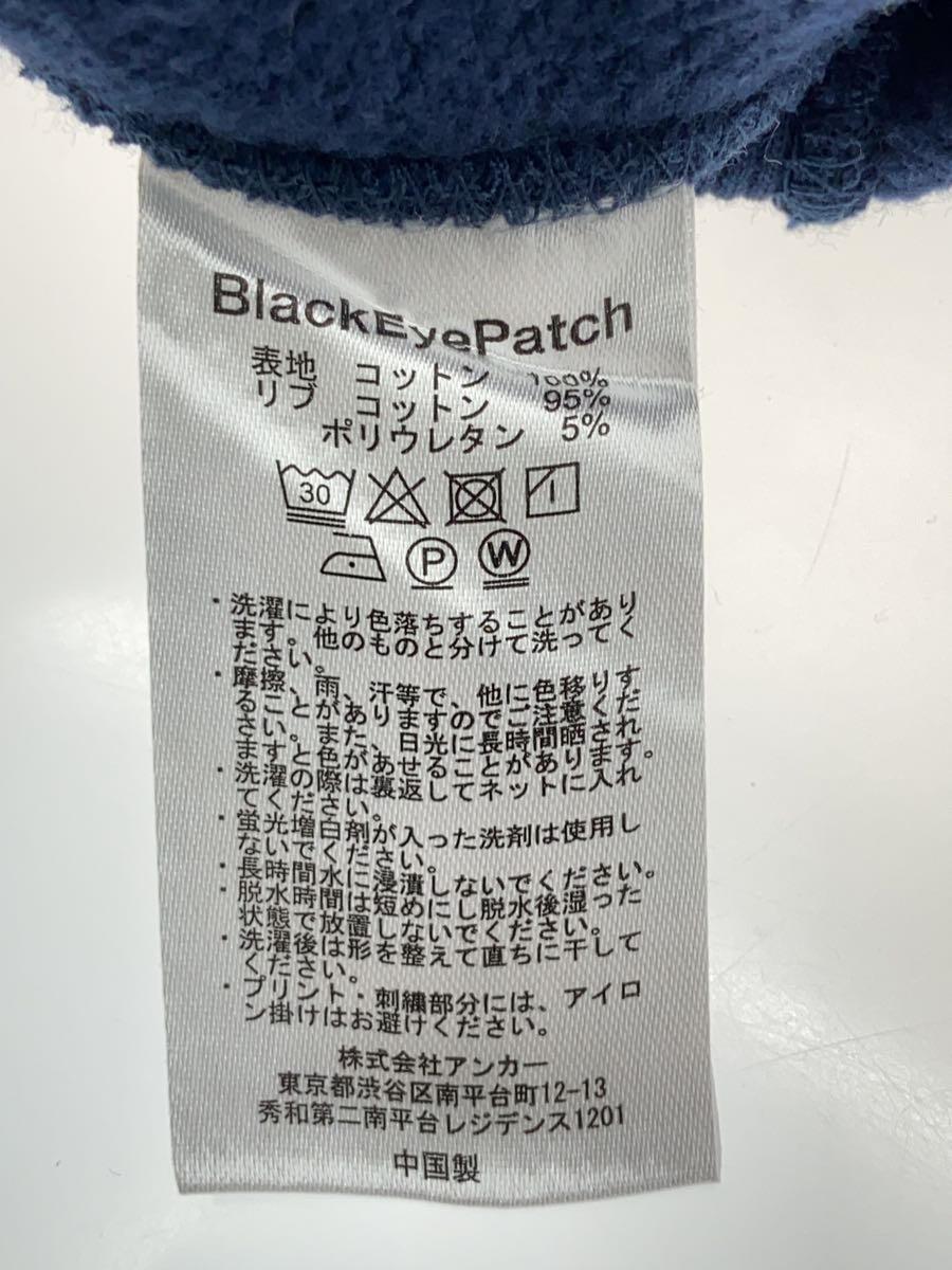 THE BLACK EYE PATCH◆パーカー/L/コットン/NVY_画像4