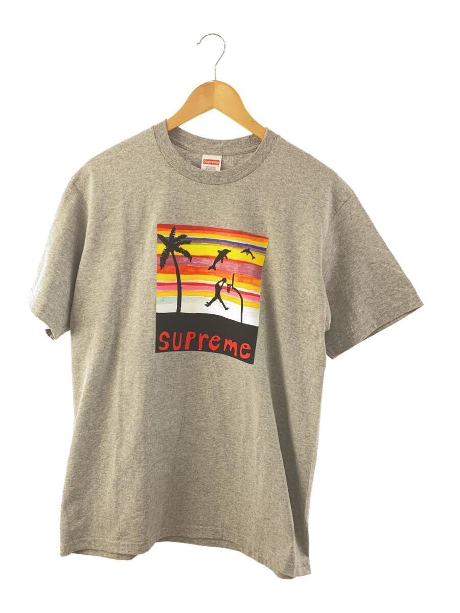 Supreme◆Dunk Tee/Tシャツ/M/コットン/GRY/RN101837