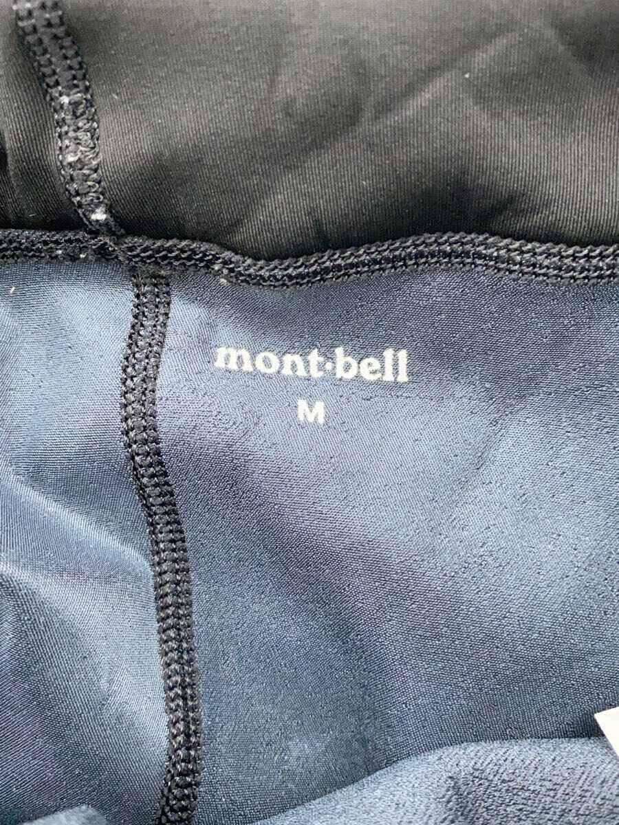 mont-bell◆ライトクリマプレンタイツ/スポーツウェアー/M/BLK/1127398の画像3