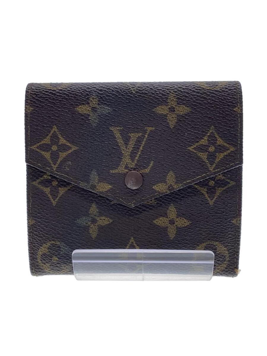 LOUIS VUITTON◆2つ折り財布/-/マルチカラー/総柄/レディース/884AN_画像1