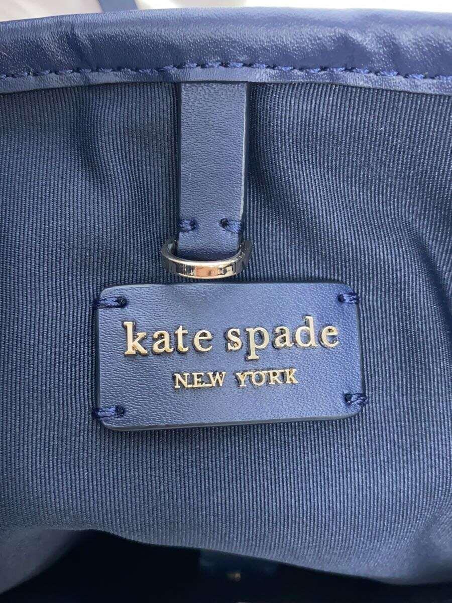 kate spade new york◆トートバッグ/-/NVY/総柄_画像5