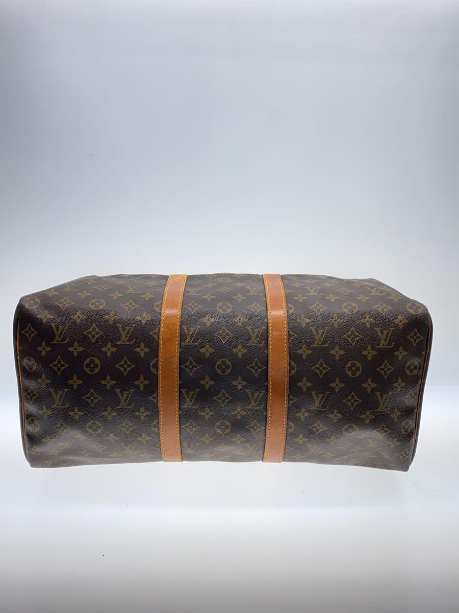 LOUIS VUITTON◆キーポル50_モノグラム・キャンバス_BRW/PVC/BRW_画像4