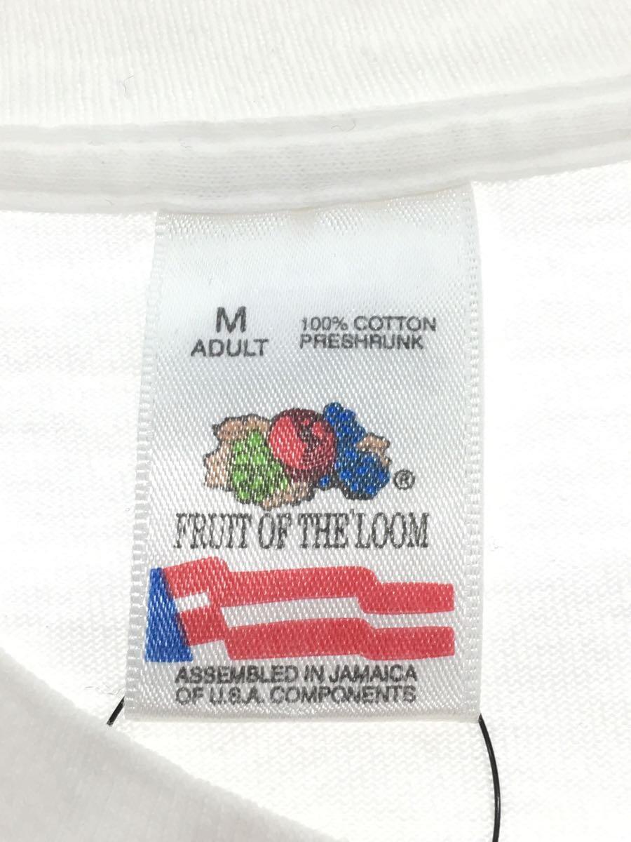 FRUIT OF THE LOOM◆90s/RICHARD AVEDON/Tシャツ/M/コットン/ホワイト_画像3