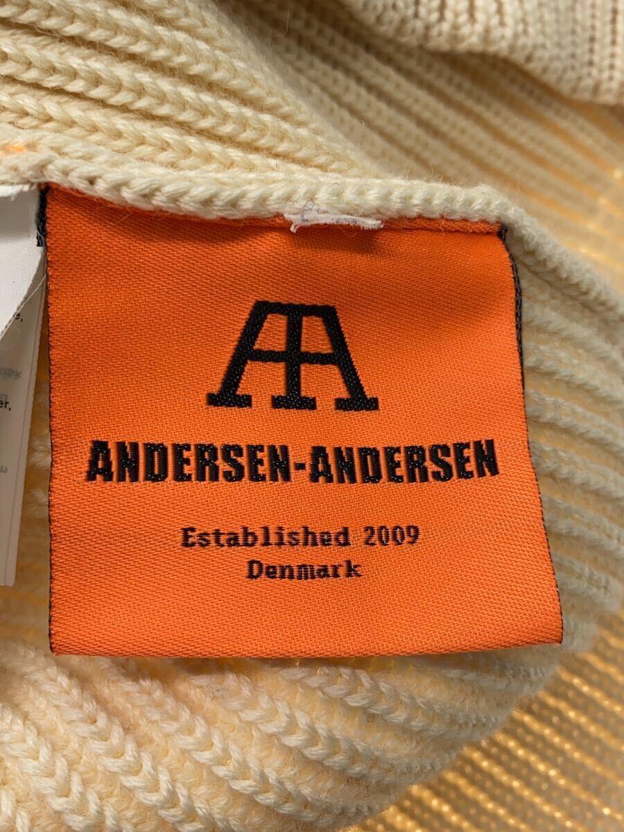 ANDERSEN-ANDERSEN◆セーター(厚手)/M/ウール/WHT/無地/DK-1552_画像3
