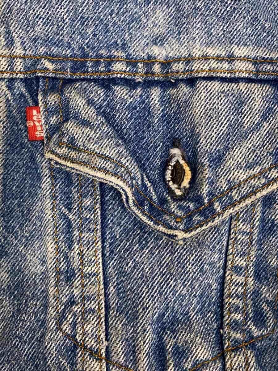 Levi’s◆Gジャン/46/コットン/BLU/無地/70506_画像8