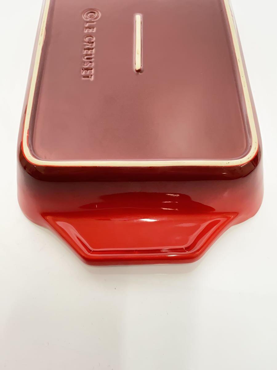 LE CREUSET◆プレート/RED/３３ｃｍ_画像4