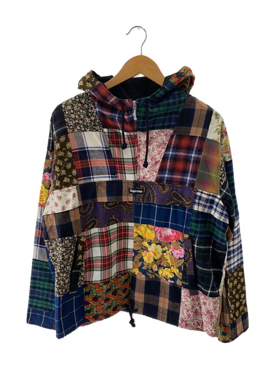 Supreme◆16AW Patchwork Anorak/パーカー/S/コットン/マルチカラー_画像1