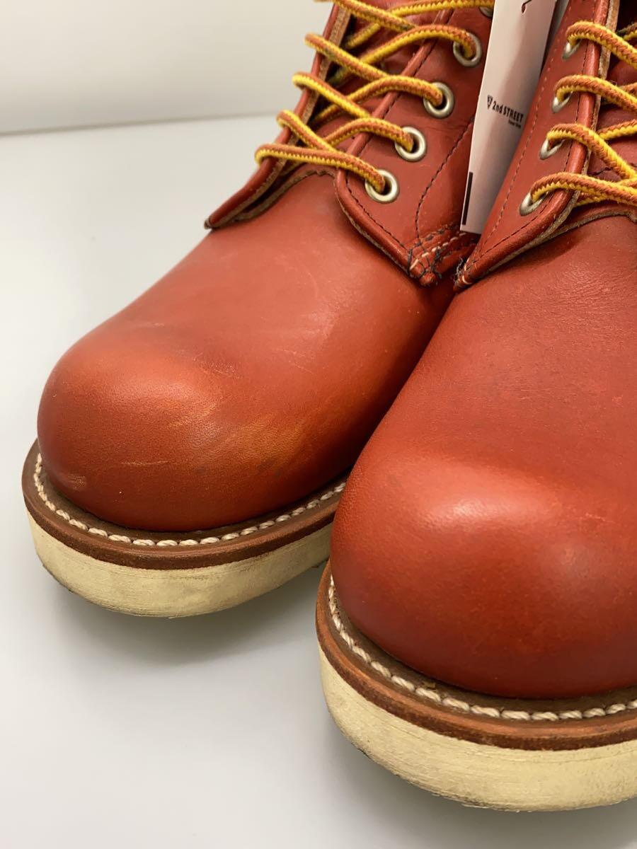 RED WING◆エンジニアブーツ/26.5cm/RED/レザー/8166_画像7