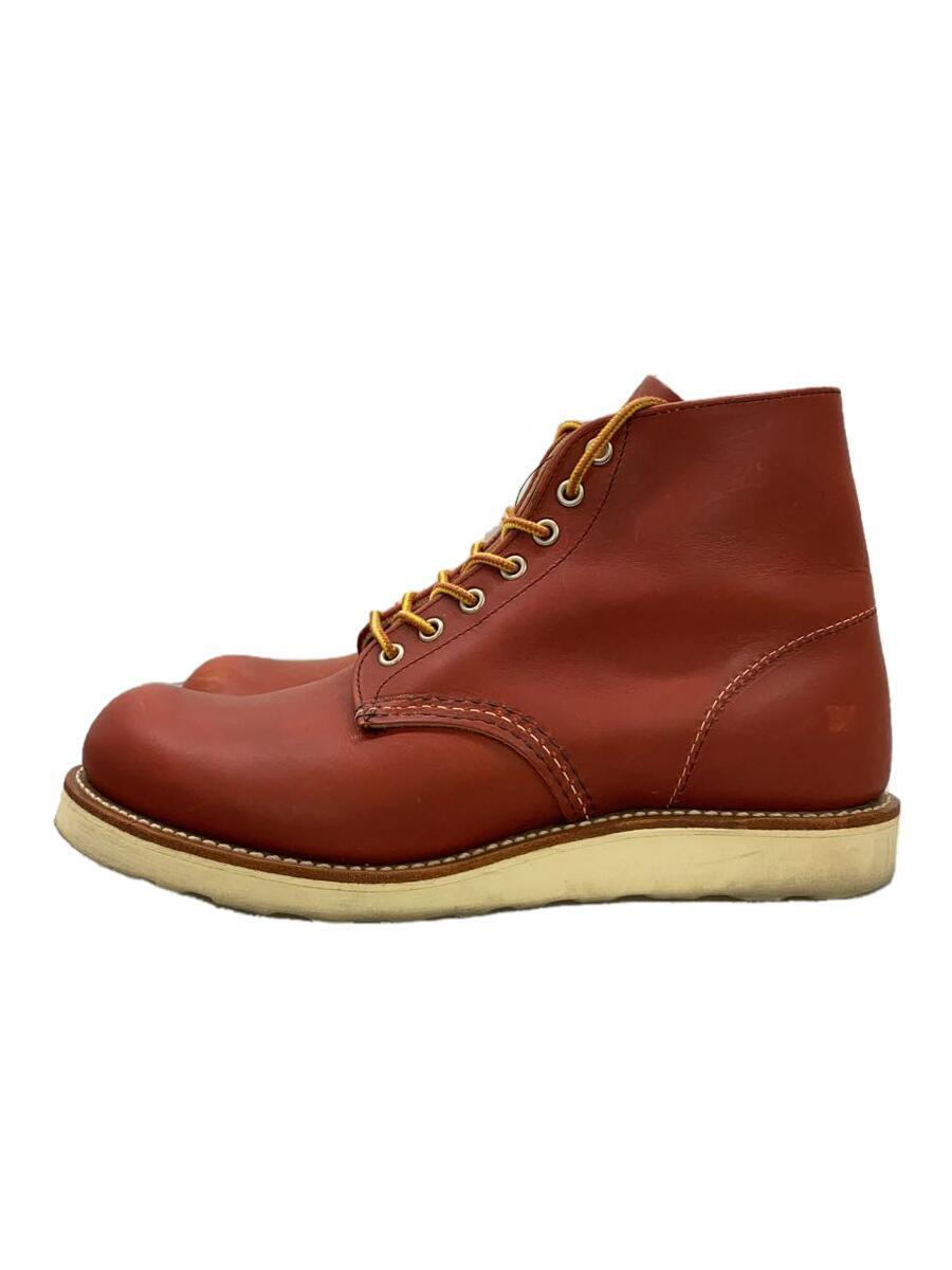 RED WING◆エンジニアブーツ/26.5cm/RED/レザー/8166_画像1