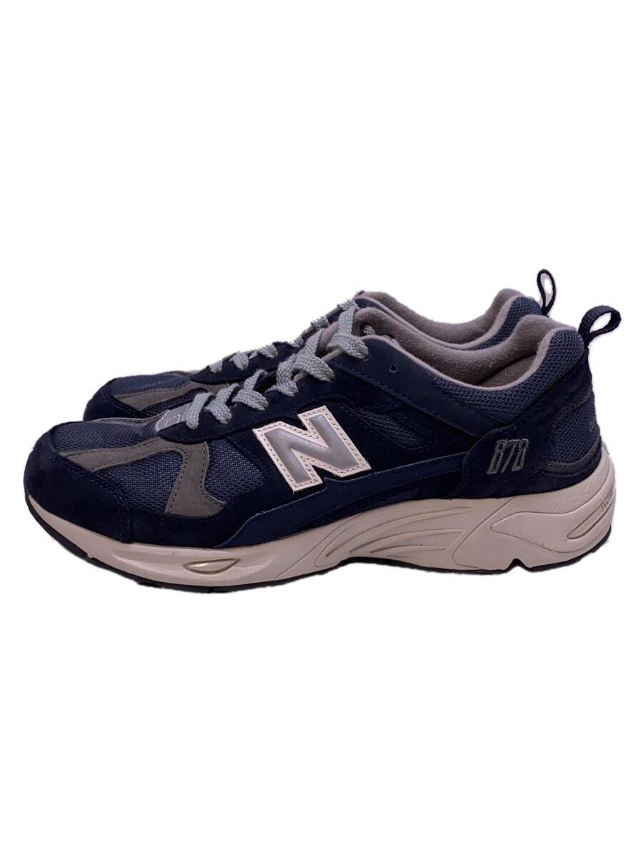 NEW BALANCE◆CM878/ネイビー/26.5cm/NVY