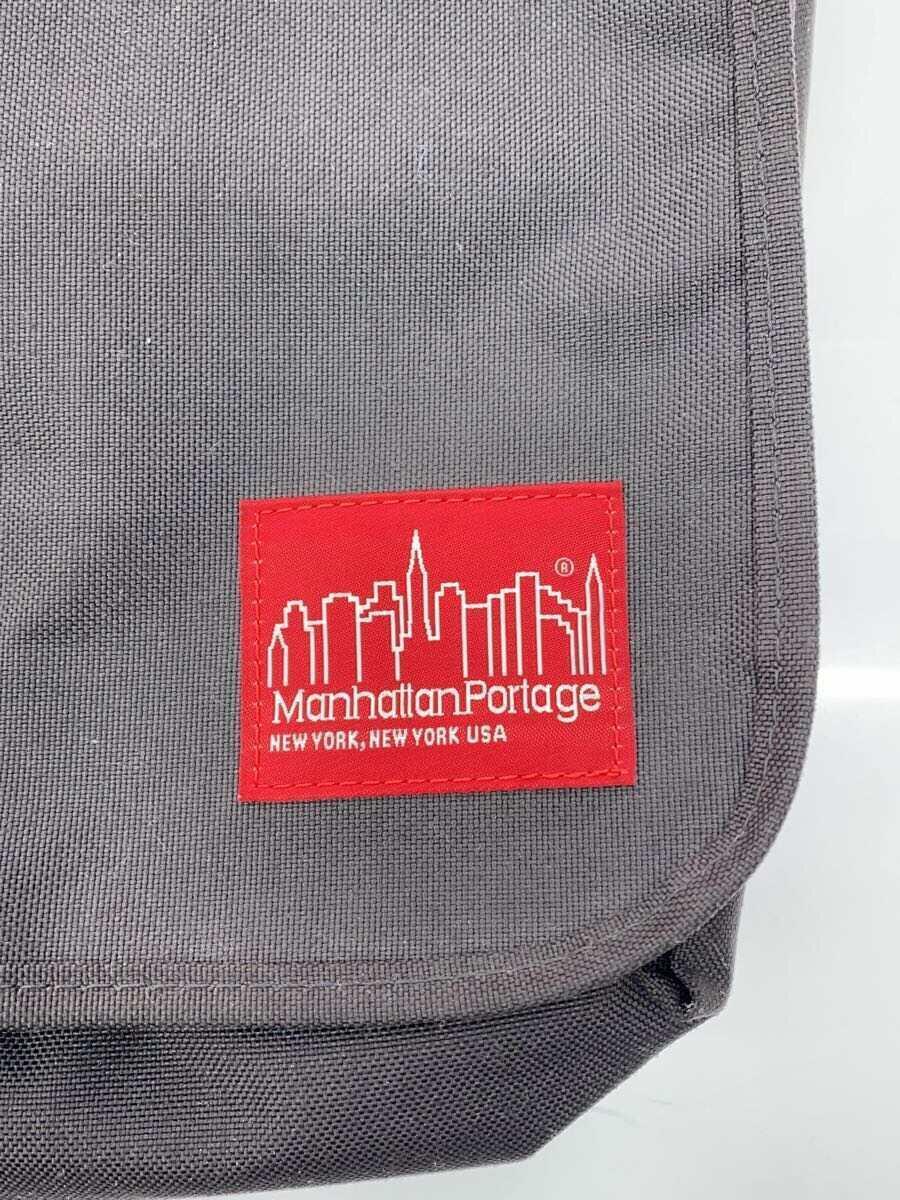 Manhattan Portage◆ショルダーバッグ/ナイロン/BLK/無地/TWCH-2160JP_画像5