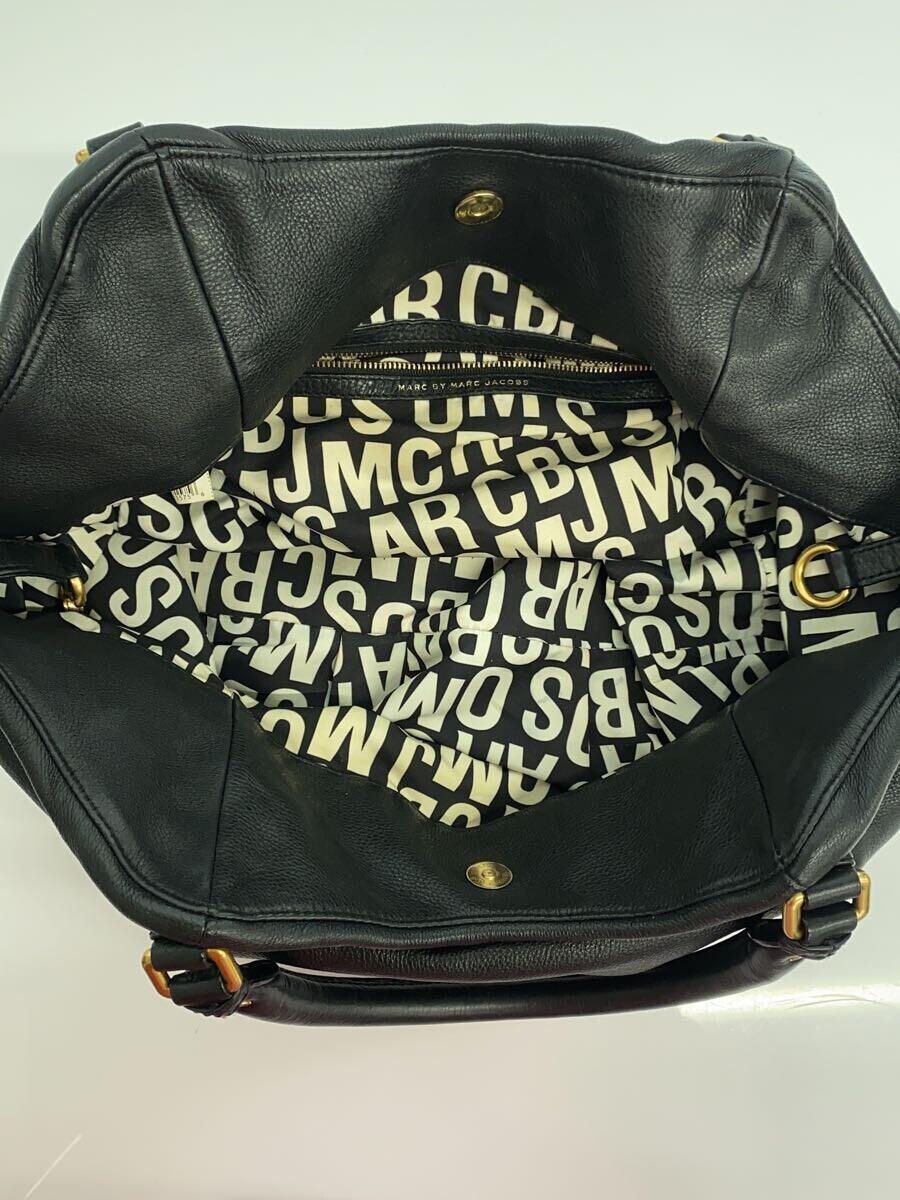 MARC BY MARC JACOBS◆トートバッグ/Classic Q/M3PE086/レザー/BLK_画像6