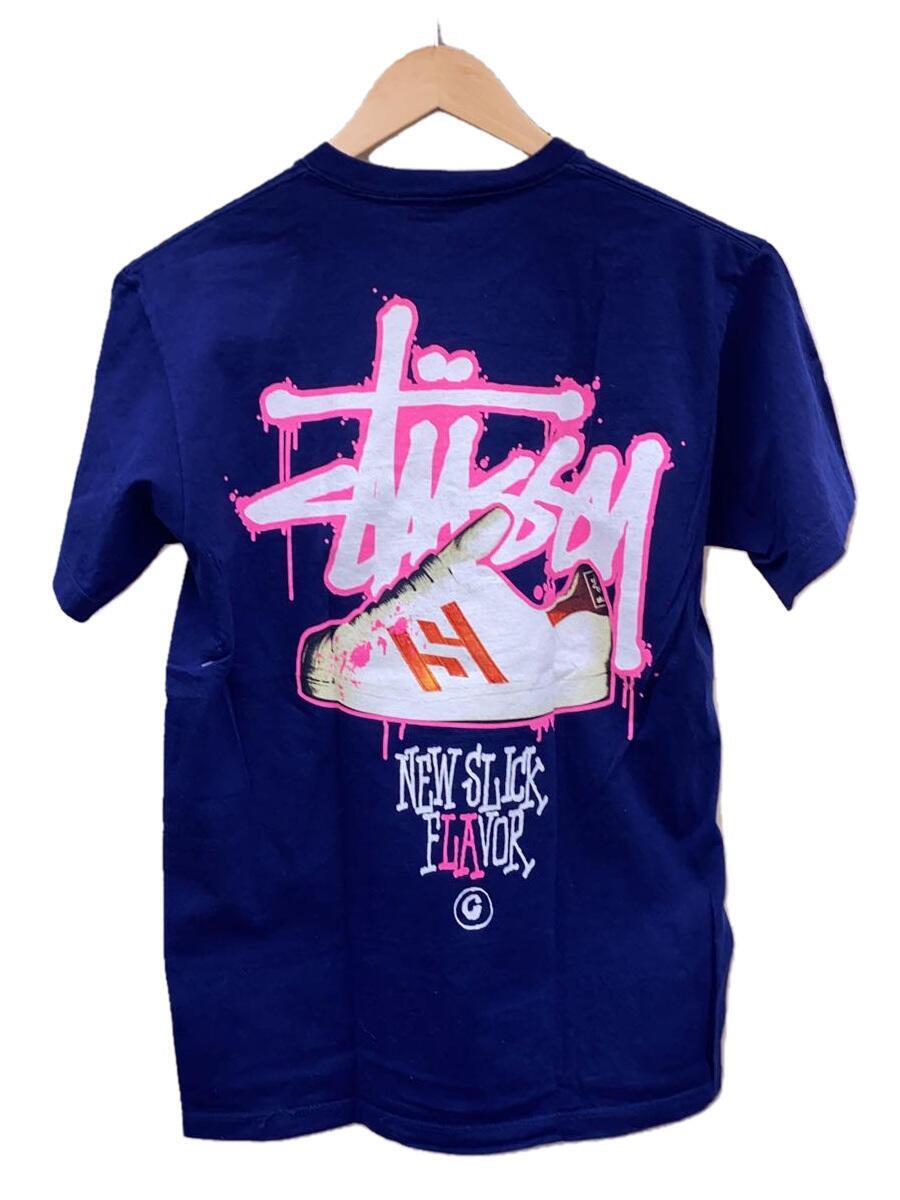 STUSSY◆Tシャツ/M/コットン/NVY_画像2