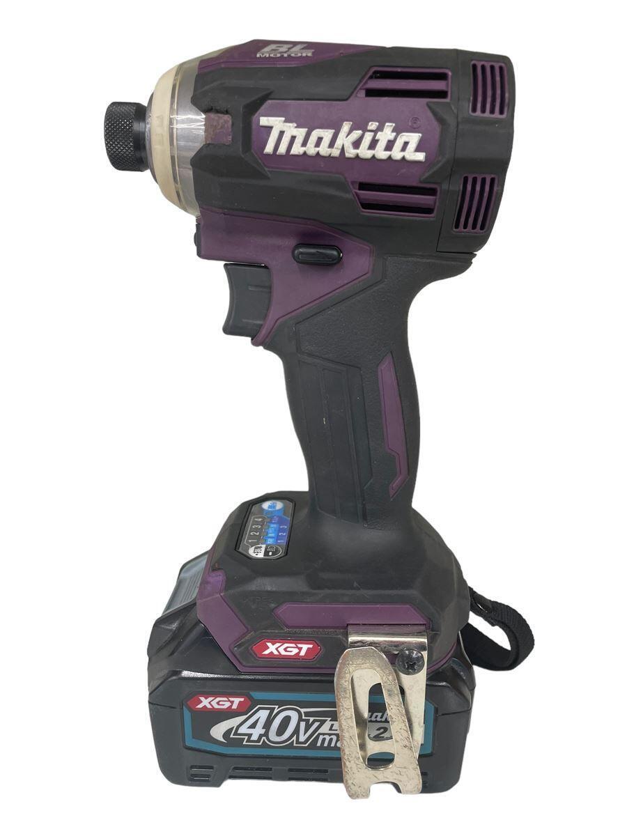 makita◆インパクトドライバー TD001GDXAP バッテリBL4025×2本・充電器DC40RA_画像1