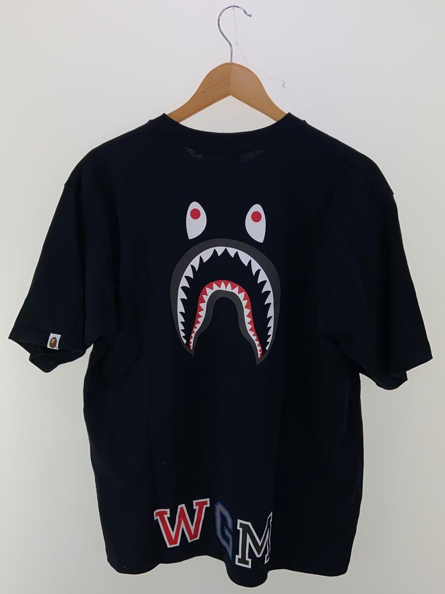 A BATHING APE◆Tシャツ/M/コットン/BLK/プリント/001CSI301008M_画像2