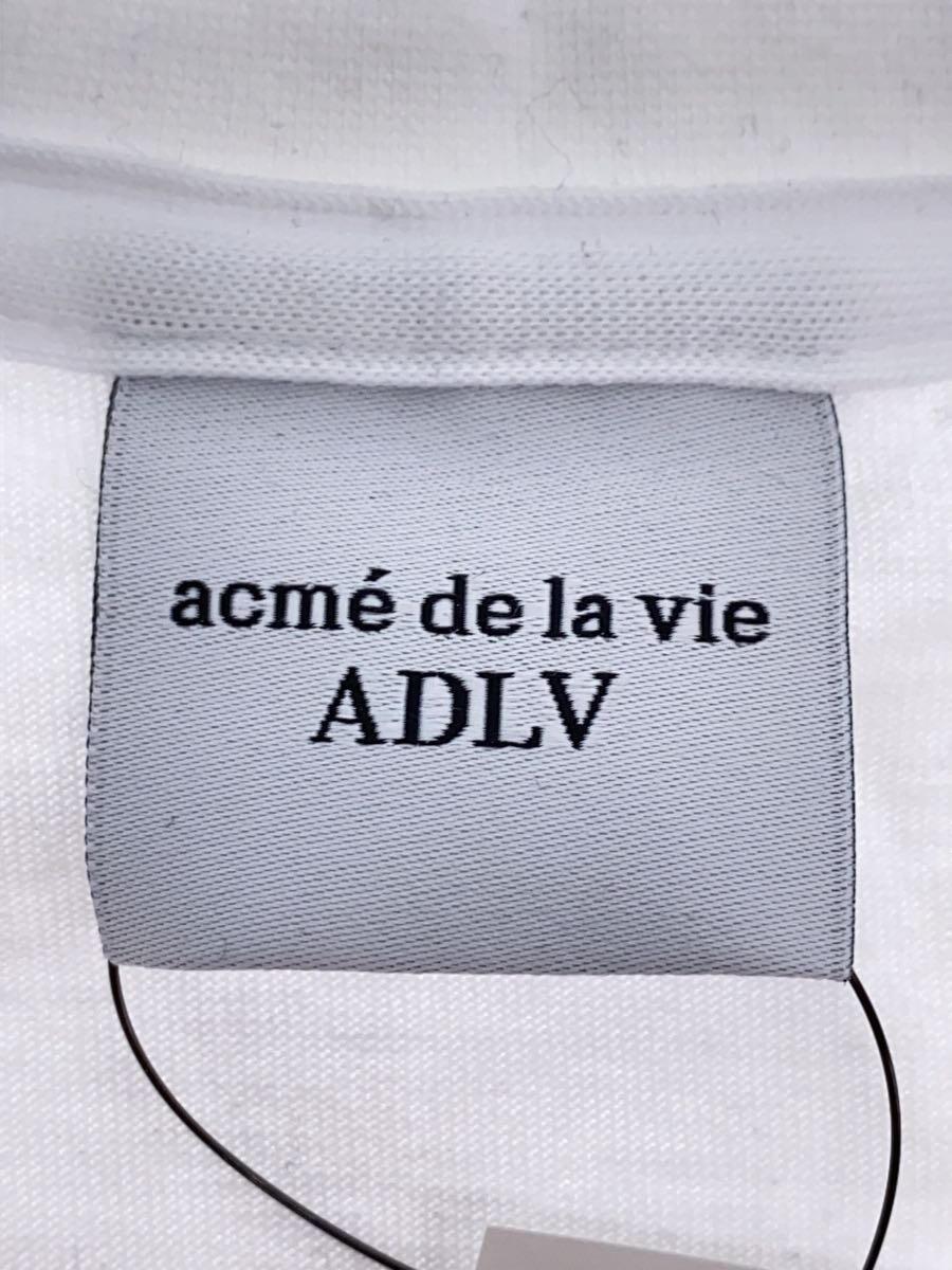 acme de la vie ADLV/アクメドラビ/プリントTシャツ/2/コットン/WHT_画像3