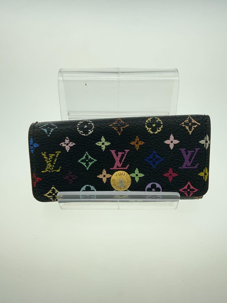 LOUIS VUITTON◆ミュルティクレ4_モノグラム・マルチカラー_マルチカラー/レザー/マルチカラー/総柄/レディース_画像1