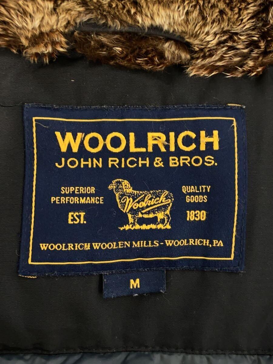 Woolrich◆BOULDER COAT/ラビットファー/ダウンコート/M/コットン/BLK_画像3