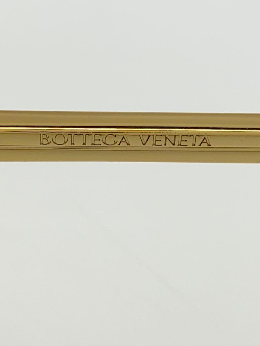 BOTTEGA VENETA◆サングラス/ティアドロップ/ゴールド/ブラック/メンズ/BV1240S_画像4