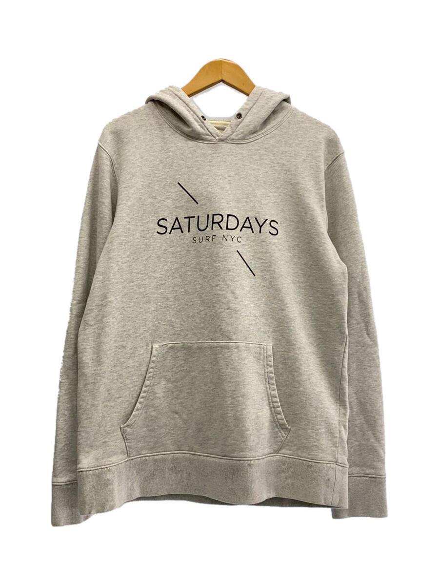 Saturdays NYC(SATURDAYS SURF NYC)◆パーカー/L/コットン/GRY/11-13-2796-490_画像1